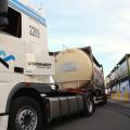 Tank containers in the port