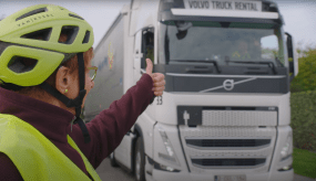 TLV TVM Veilig op weg Marijn De Valck elektrische fiets senioren vrachtwagens