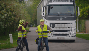 TLV TVM Veilig op weg Marijn De Valck elektrische fiets senioren vrachtwagens afstand