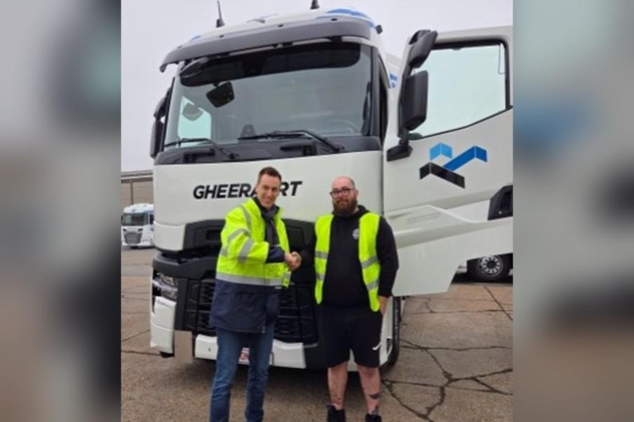 Nieuwe Lamberts-truck in Gheeraert-kleuren